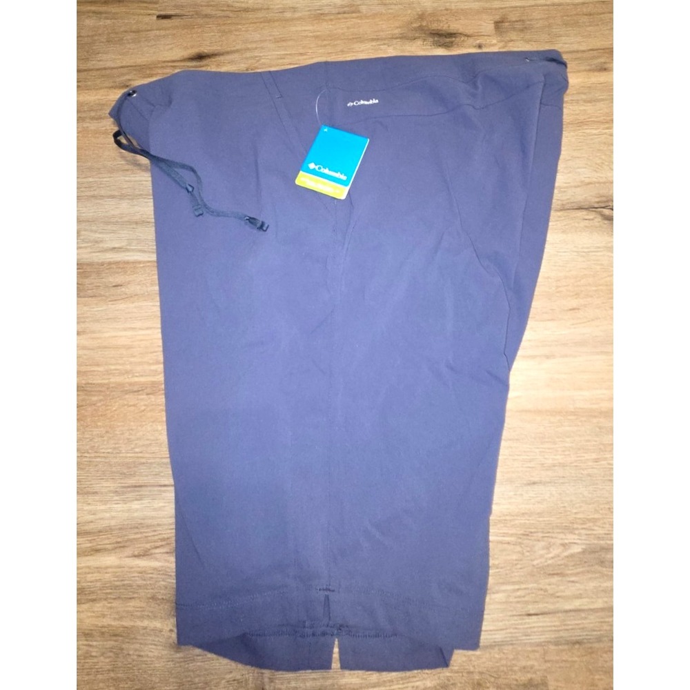 NWT Columbia women 24W Omni-Shade Stretch Anytime Outdoor Long Shorts 13in